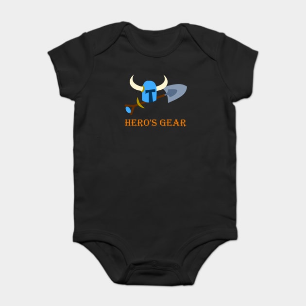 Hero's Gear Baby Bodysuit by WonderEggplant